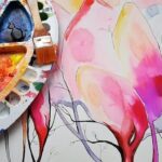 Akvarelové barvy jako univerzální nástroj pro jemnou malbu